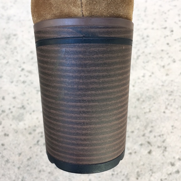 NWT Steve Madden Sloanne Platform Boot Suede Cognac 10 - Picture 15 of 16